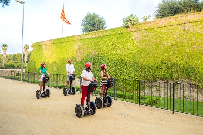 2hr Montjuïc Castle Segway Tour - The 1992 Olympic site and Joan Brossa Gardens