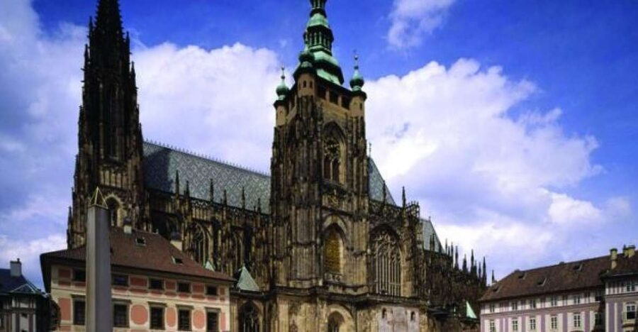 3-Hour Prague Castle & Interiors Tour - The descent toward Lesser Town and Charles Bridge