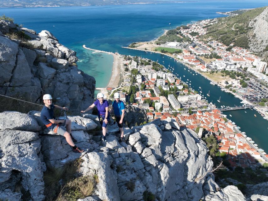 3-Hour Via-Ferrata Adventure in Fortica Fortress - Starting Above Omiš at the Rock Climbing Meeting Point