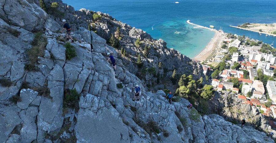 3-Hour Via-Ferrata Adventure in Fortica Fortress - Taking in Omiš, the Adriatic, and the Mountains