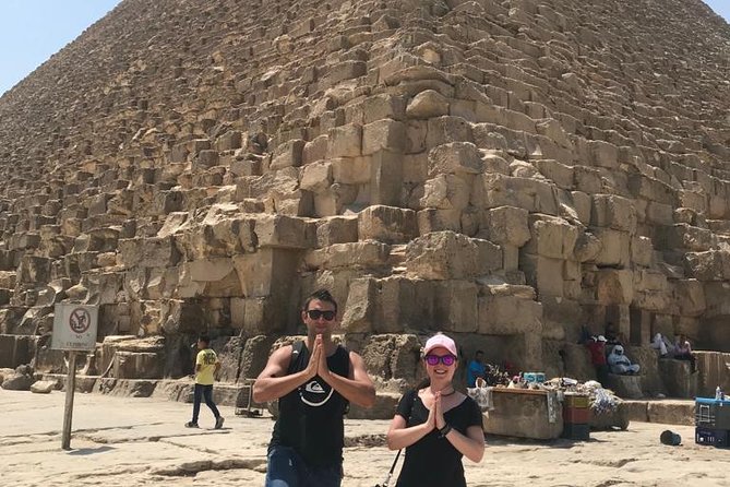 8 HRS Tour to Giza Pyramids, Egyptian Museum, Citadel & Felucca. - Giza Pyramids: three royal monuments and the Sphinx