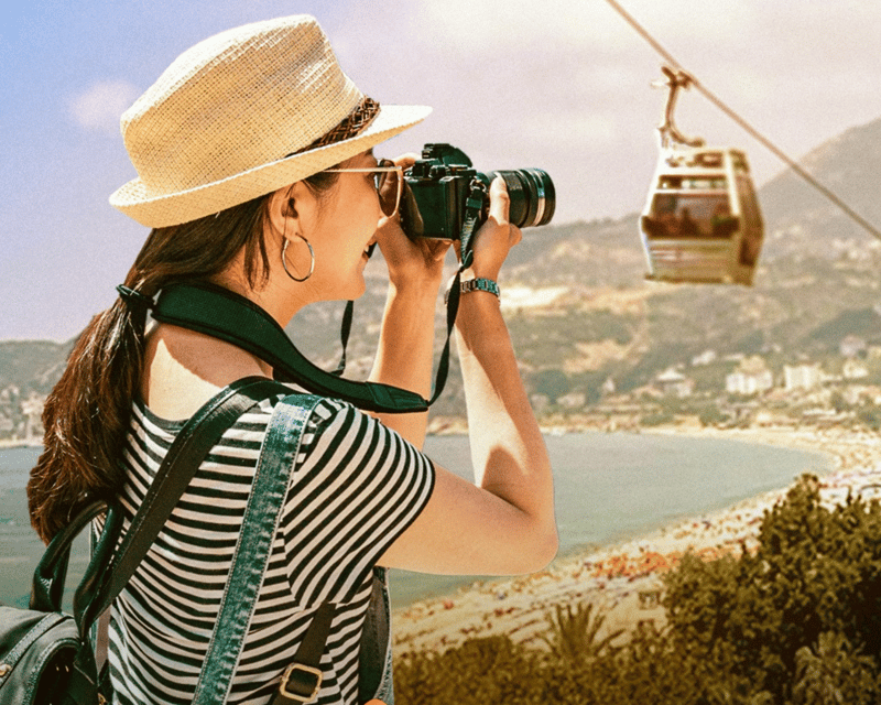 Alanya 4-Hour City Tour: Castle, Cave, & Sunset Panora - The I Love Alanya sign and the upper terrace