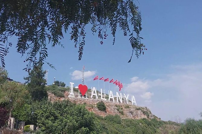 Alanya City Tour with Cable Car , Castle and I Love Alanya Panorama - Kleopatra Beach gives you the coastal setting