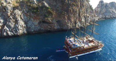 Family-Friendly Catamaran Cruise with Castle Views