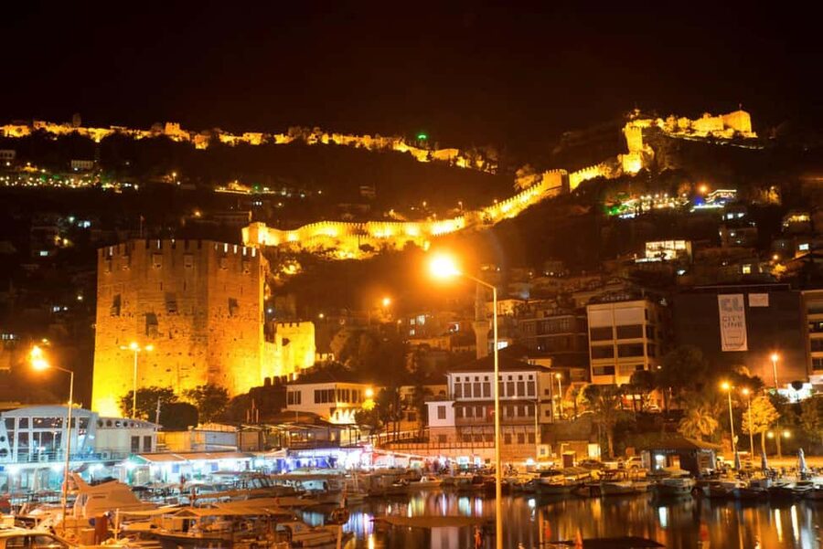 Alanya Night Tour: Castle, Cable Car & Cleopatra Beach - Key points before you book