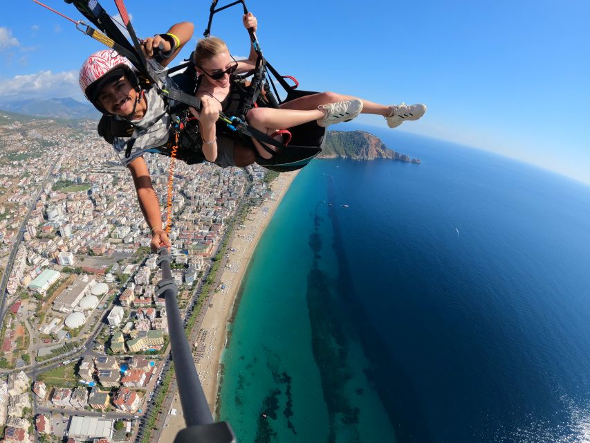 Alanya: Tandem Paragliding Over a Castle and the Sea - Photos, videos, and the extra cost