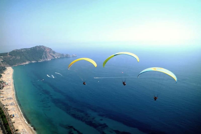 Alanya: Tandem Paragliding with Beach and Castle Views - What the $26 price really includes
