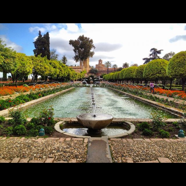 Alcazar of Cordoba Entry Ticket and Guided Tour - Fountains, fish ponds, and orange trees