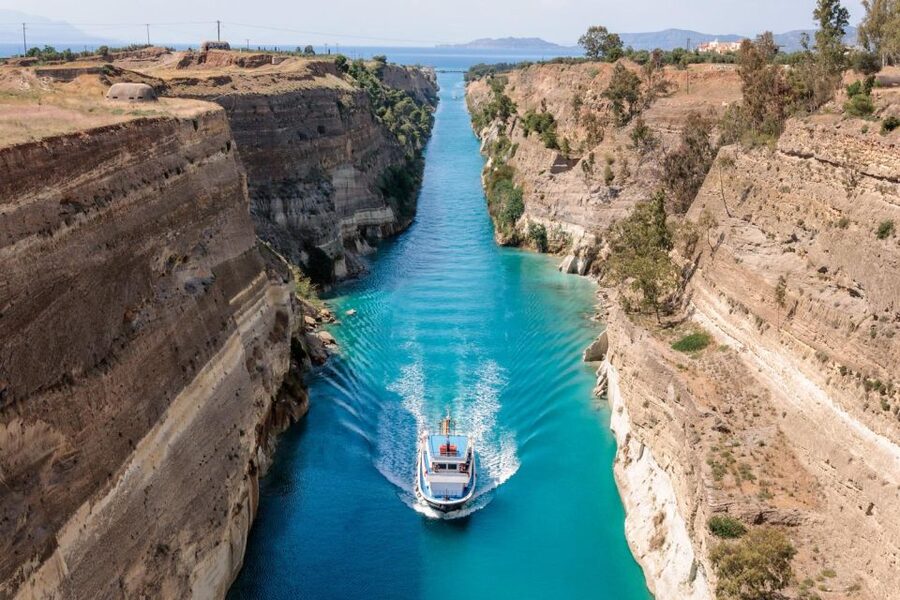 Ancient Corinth, acrocorinth castle and Thermal Spa Day - Lunch after the ruins