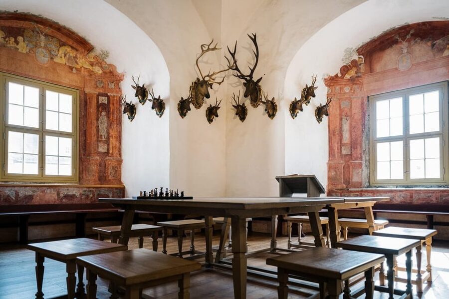 Augustusburg Castle: Guided tour - The Lindenhaus and Its Electoral Chambers