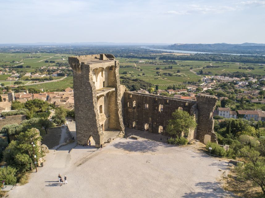 Avignon: Full-Day Châteauneuf du Pape Wines & Luberon Tour - Pont Julien brings Roman stonework into the afternoon