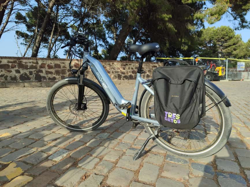 Barcelona: Montjuïc e-bike Adventure with Views and Castle - Meeting in the Gothic Quarter