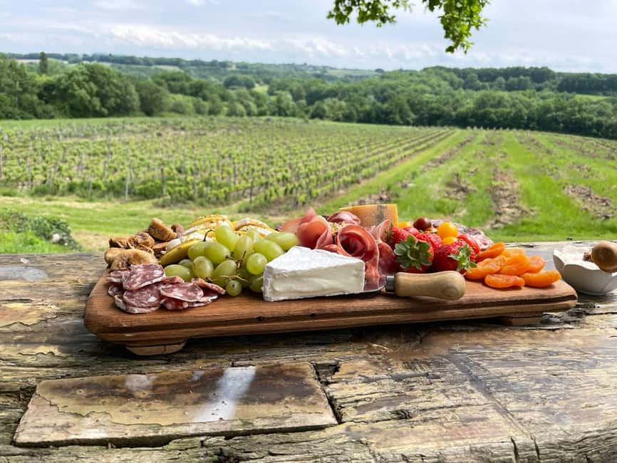 Bergerac: Lunch at Chateau Lestevenie - The charcuterie platter and what it offers