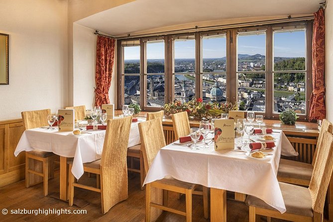 Best of Mozart Concert and Dinner or VIP Dinner at Fortress Hohensalzburg - The Best of Mozart concert