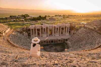 Bodrum:Pamukkale Cotton Castle & Hierapolis Day Trip w/Lunch