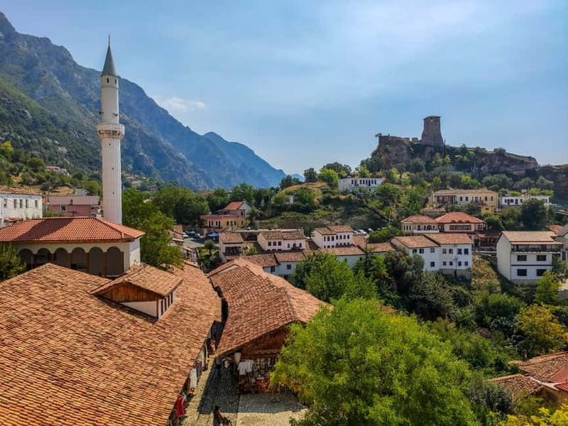 "Bovilla Lake, Kruja Castle & Durrës City Day Trip" - Kruja Castle and the story of Skanderbeg