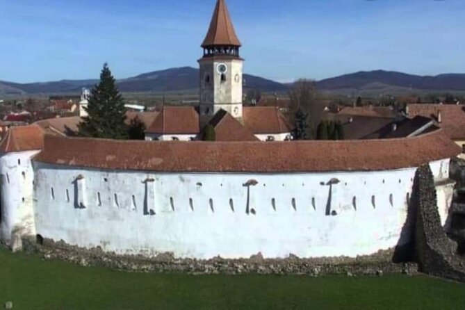 Bran Castle, Rasnov Fortress, Harman & Prejmer Fortified Churches Day Tour - Harman’s Romanesque church and 56-meter tower