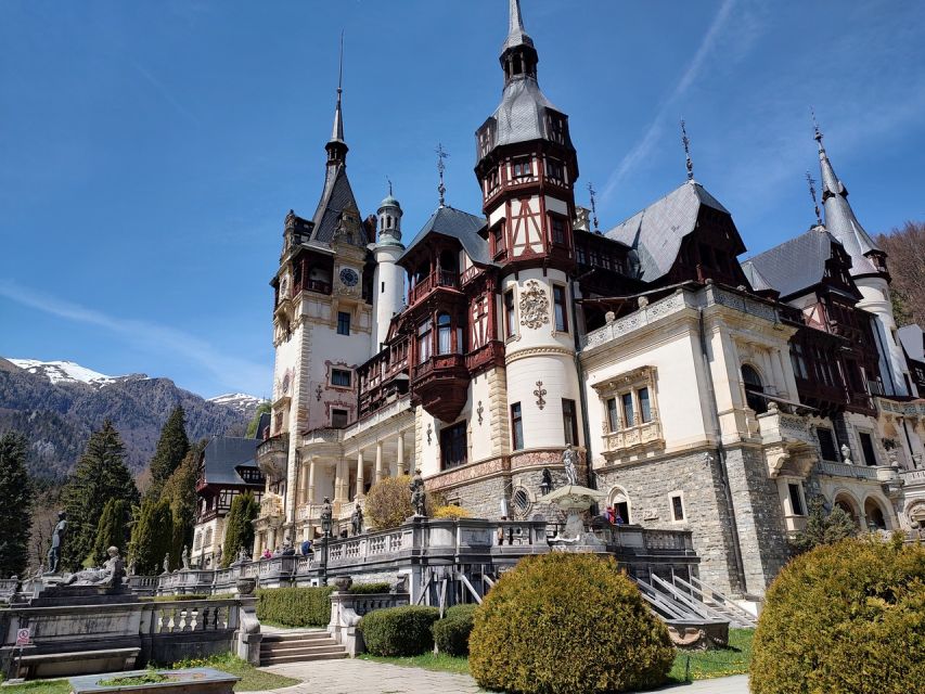 Brasov: Bran, Peles and Cantacuzino Castles Day Tour - From Brasov to Peles Castle in Sinaia