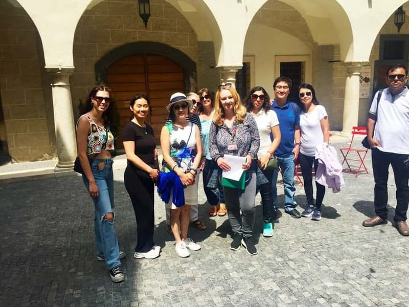 Bratislava: Guided Walking Tour with Castle Entry Ticket - Walking up to Bratislava Castle