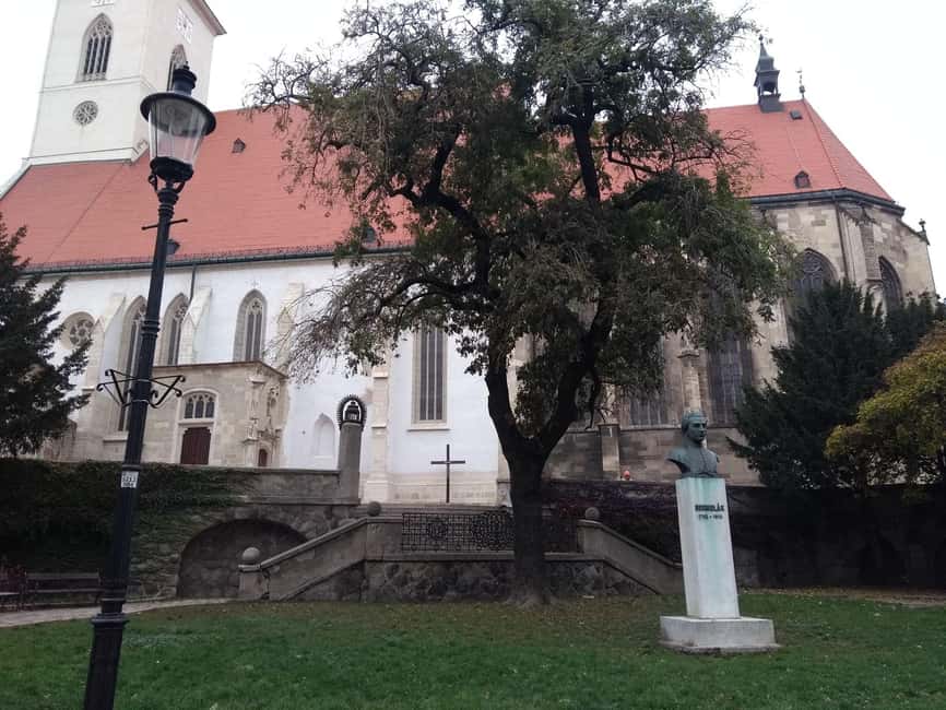 Bratislava: Old Town and Castle Walking Tour - The National Theatre and Hviezdoslav Square
