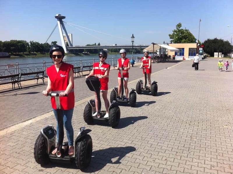 Bratislava: Riverside, Castle or Complete City Segway Tours - Learning the Segway before entering the city