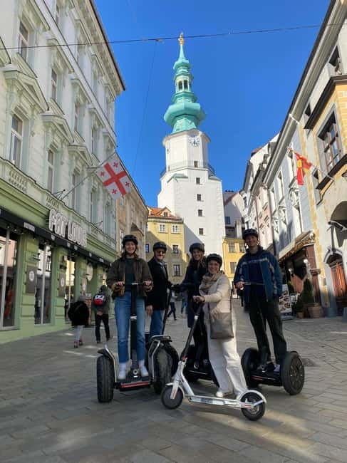 Bratislava: Riverside, Castle or Complete City Segway Tours - The 1.5-hour route to Bratislava Castle