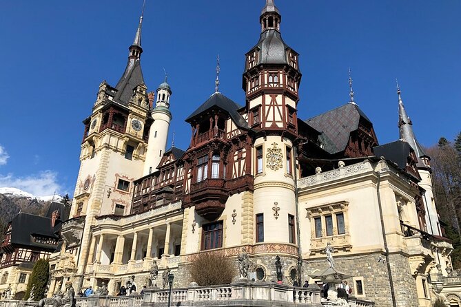 Bucharest to Dracula Castle, Peles Castle and Brasov Guided Tour - Bran Castle is atmospheric, crowded, and heavily marketed