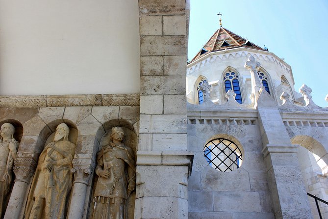 Buda Castle District Walk with Entry to Matthias Church - St Stephen, old gates, and medieval remains