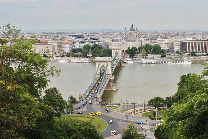 Buda Castle District Walk with Entry to Matthias Church - The funicular, Chain Bridge, and royal courtyards