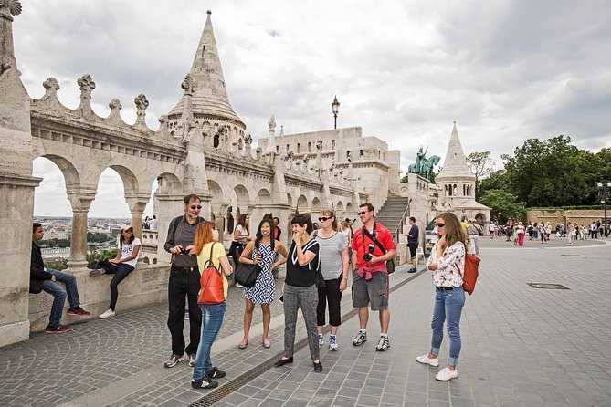 Buda Castle District Walk with Entry to Matthias Church - Meeting at Holy Trinity Column