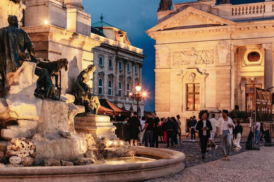 Budapest: Buda Castle District Vampires and Myths Night Tour - Starting beneath Castle Hill at Clark Ádám Square