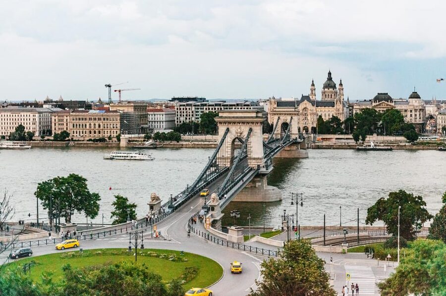 Budapest: Buda Castle District Vampires and Myths Night Tour - King Matthias Fountain and the stories of cruelty