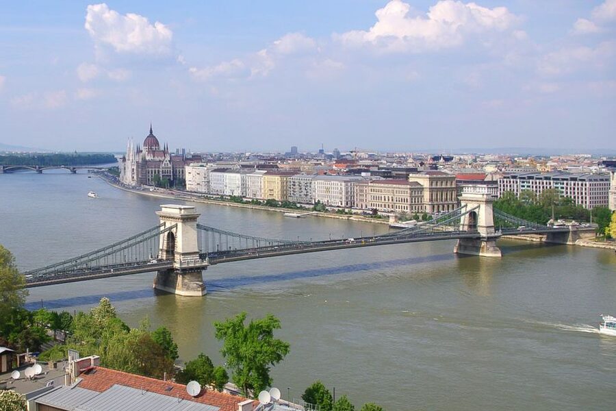 Budapest: Buda Castle District Walking Tour - The royal terraces and the far side of the castle