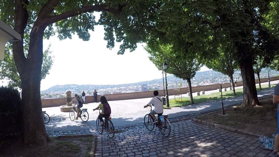 Budapest & Buda Castle e-Bike Tour with a local guide - City Park, the baths, and Vajdahunyad Castle