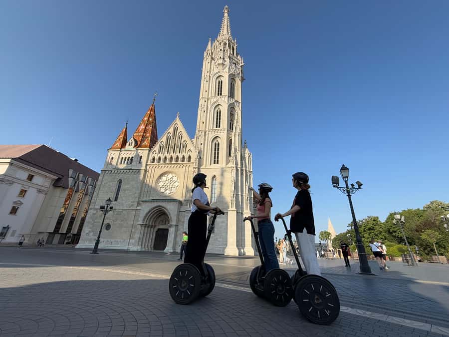 Budapest Buda Castle Private Segway Tour - The safety lesson before the ride