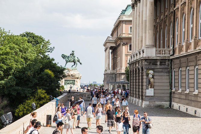 Budapest Castle Walk - Castle Garden and the Várkert Bazaar by the Danube