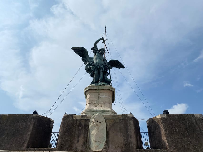 Castel Sant' Angelo: The most famous Fortress of Rome - Reaching the Angel’s Terrace