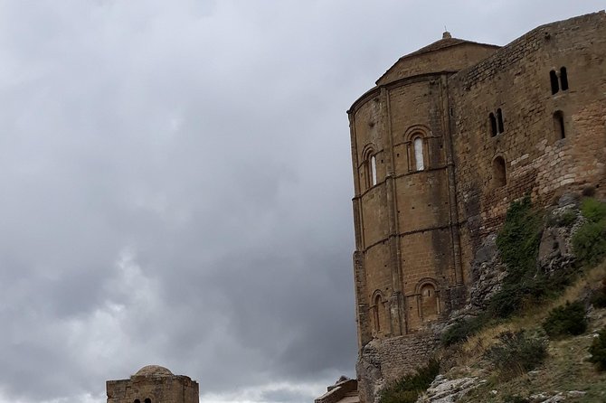 Castle of Loarre- Collegiate Church of Bolea - Loarre Castle: a fortress on a rocky spur