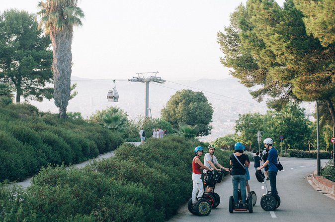 Castle of Montjuic- 3H Segway Tour - National Palace and the Magic Fountain view