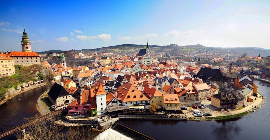 Český Krumlov - with entrance to the castle - Key points at a glance