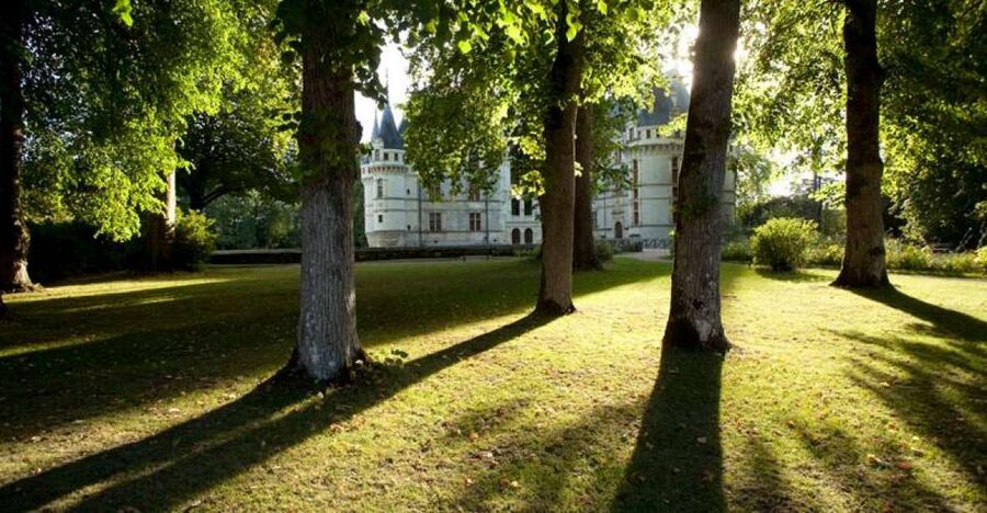 Château of Azay-le-Rideau Entry Ticket - The exterior façades and corner turrets