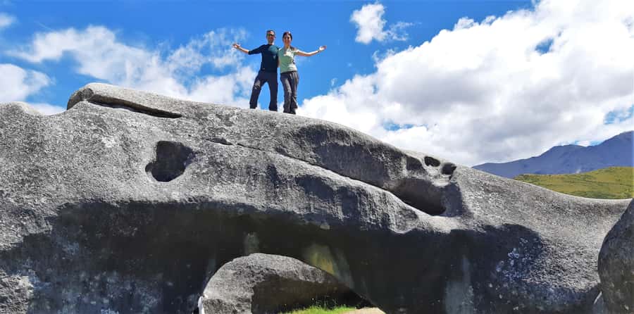 Christchurch: Arthur's Pass & Castle Hill Scenic Day Tour - Springfield’s giant doughnut keeps the morning light