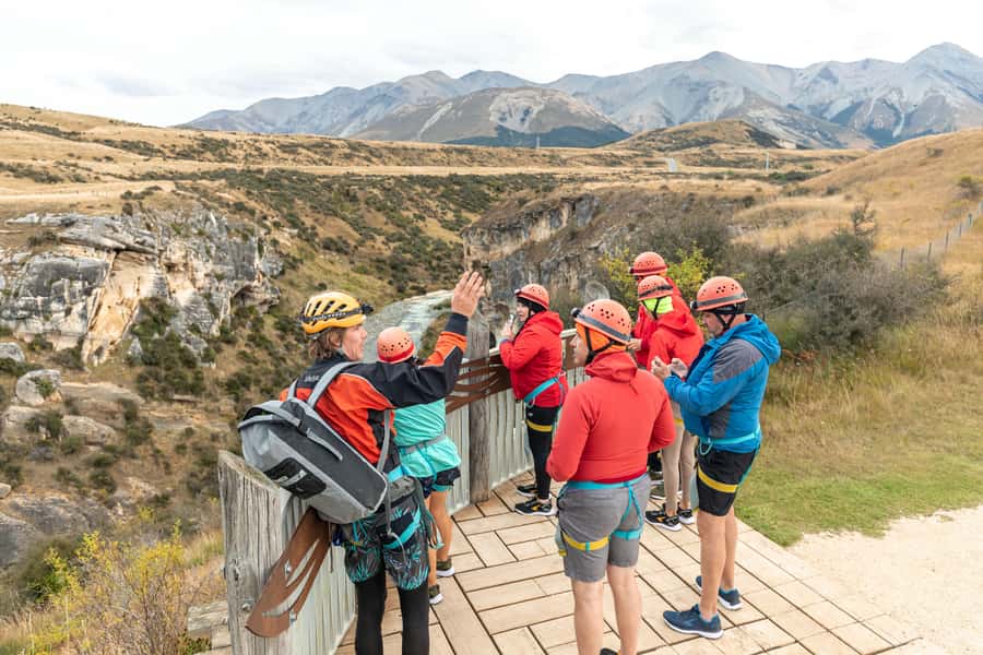 Christchurch: Caving & Optional Castle Hill Tour - Entering the 600-meter Cave Stream passage