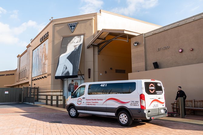 Citadel Outlets Transfer from Anaheim with VIP Lounge, storage & LAX Drop-Off - Booking, cancellations, and useful preparation