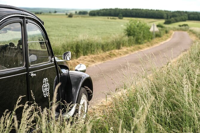Citroën 2CV Burgundy rental and Tasting at the Château de Pommard - The villages, castles, and countryside options