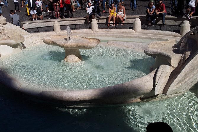 City walk through Spanish steps, Trevi fountain, Pantheon, Navona, Angel Castle - Castel Sant’Angelo: A Strong Finish by the Tiber