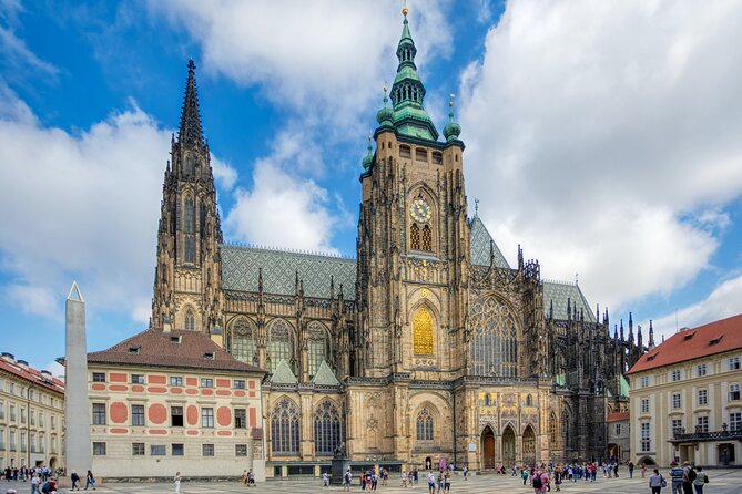 Classic Prague Castle Tour, Strahov Monastery & Castle District - Starting at Klarov Park and learning Prague transport