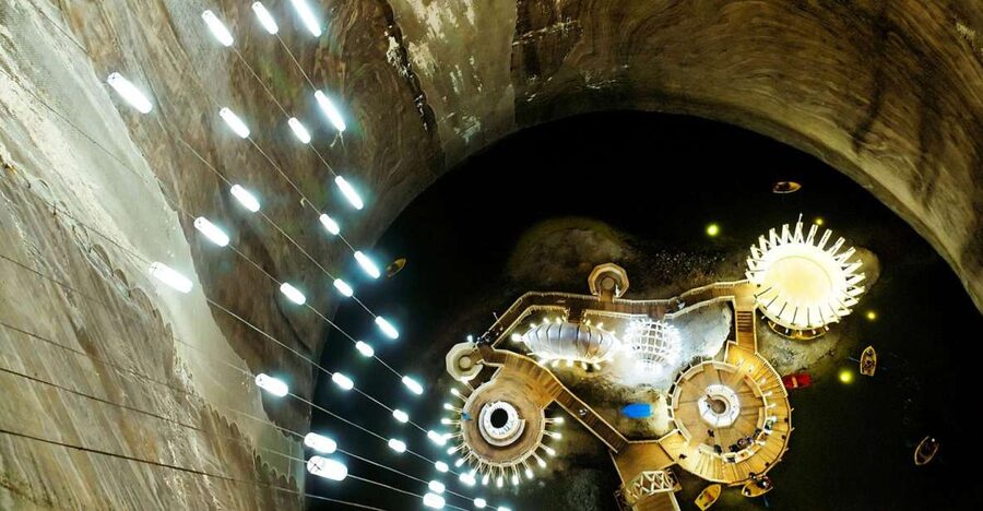 Cluj-Napoca: Turda Salt Mine & Alba Carolina Fortress Tour - Walking through the six-point Alba Carolina Fortress