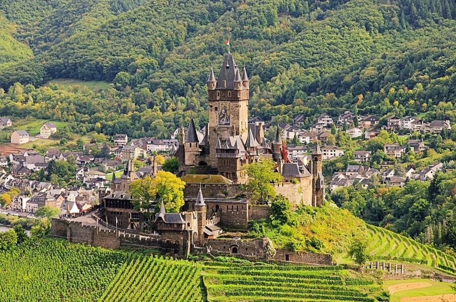 Cochem, Moselle: Castle, boat and wine tour - From the hilltop to the Moselle promenade
