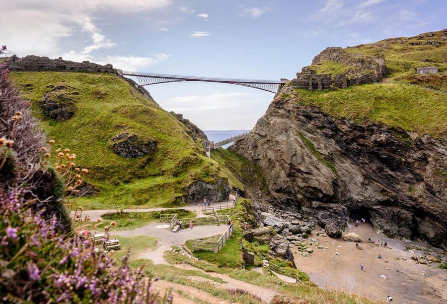 Cornwall: Tintagel Castle Entry Ticket - Coastal views, wildlife, and open-air scenery